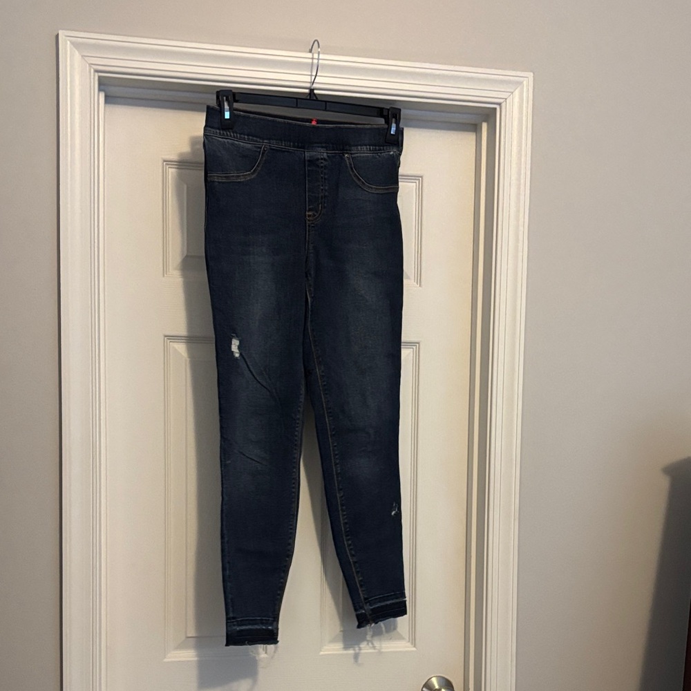 SPANX Dark Blue Denim Jeans